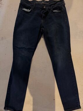 Old Navy Women's Dark Blue Skinny Jeans